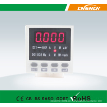 E8 Panel Size 48 * 48mm Digital AC LED Display Einphasiges Multifunktionsmessgerät, kann Switch Eingang und Sendeausgang hinzufügen